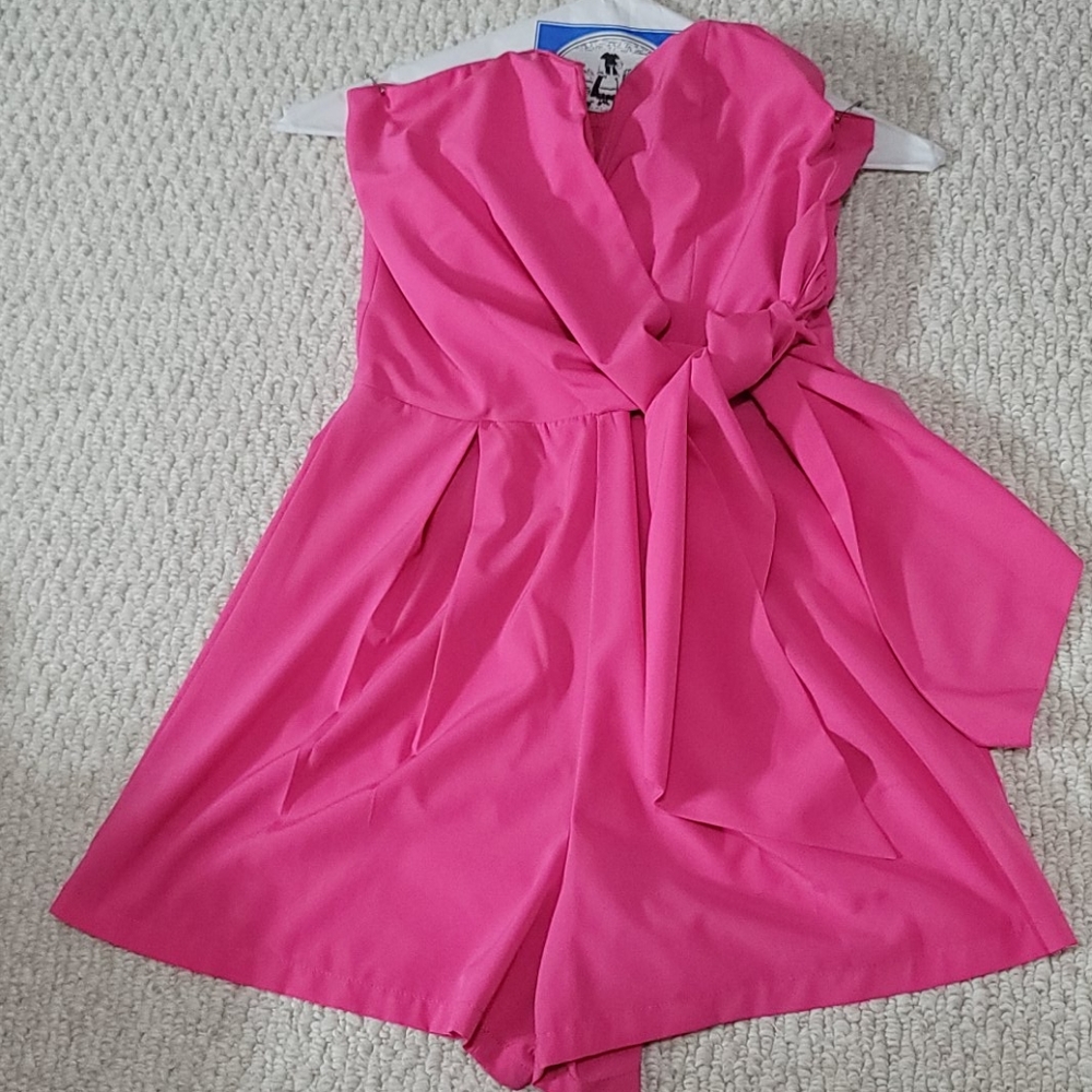 Pinky pink Romper